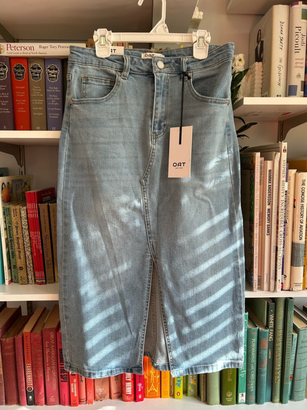 Oat New York Light Blue Straight-Leg Jeans